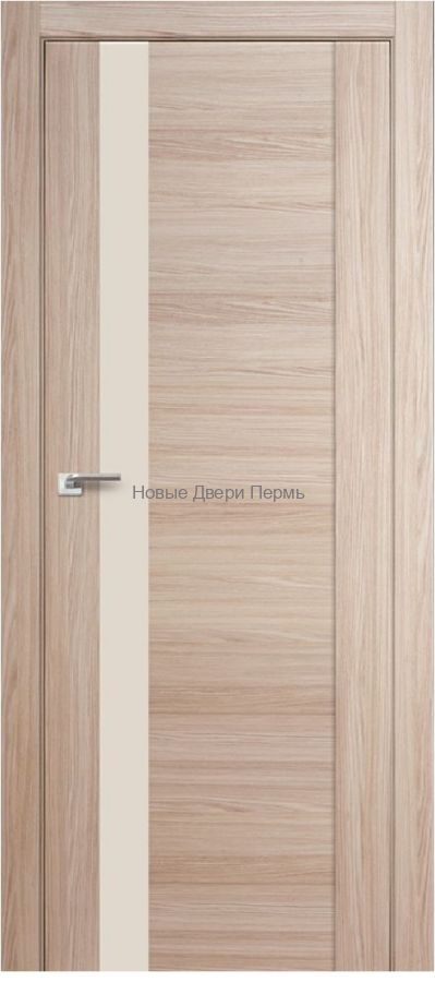 62Х капучино мелинга Lacobel Перламутровый лак  дверь PROFIL DOORS межкомнатная