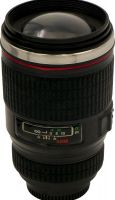 Термостакан-объектив Lens 350 мл чёрный