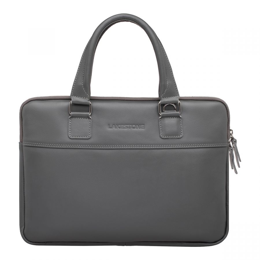 Деловая сумка для ноутбука LAKESTONE Anson Grey 926008/GR