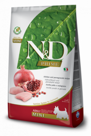 N&D CHICKEN&POMEGRANTE Adult mini б/з (Курица+гранат для взрослых собак мелких пород)