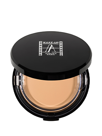 Make-Up Atelier Paris HD Powder Foundation Gilded TCHD1Y Тон компактный с зеркалом HD 1Y бледный желтый