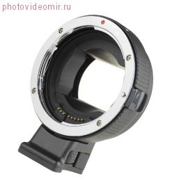 Адаптер Commlite CM-EF-E HS с оптики Canon EF-S на байонет Sony E-mount с автофокусом