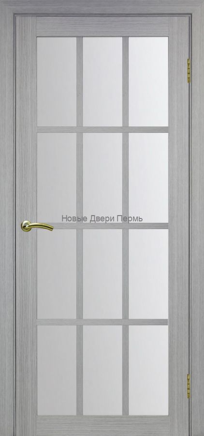 "Турин 542" Межкомнатная дверь со стеклом английская решетка