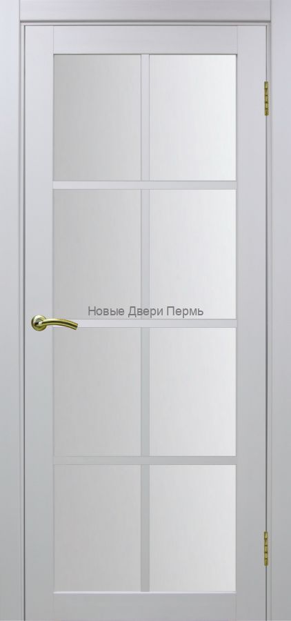 "Турин 541" Межкомнатная дверь со стеклом английская решетка