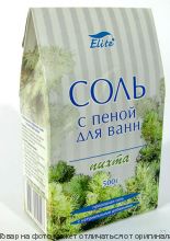 ELITE.Соль с пеной для ванн - Пихта 500гр. (пачка)