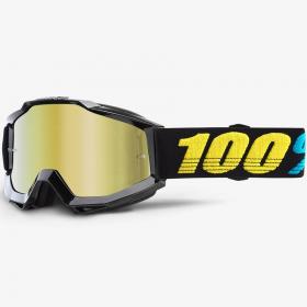 100% Accuri Virgo Mirror Gold Lens, очки для мотокросса