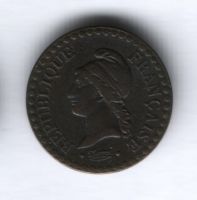 1 сантим 1848 года Франция