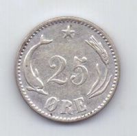 25 эре 1905 года XF Дания