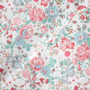 Ткань Зайчата в цветах 50х40см