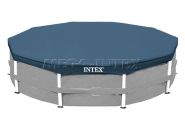 Тент для круглых каркасных бассейнов диаметром 457 см Round Pool Cover Intex 28032