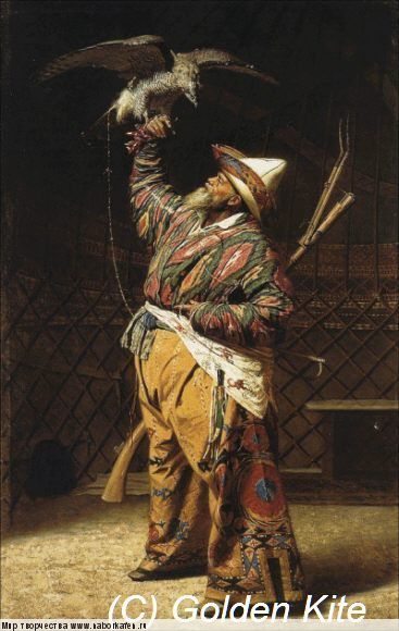 1700 Rich Kirghiz Hunter with the Falcon