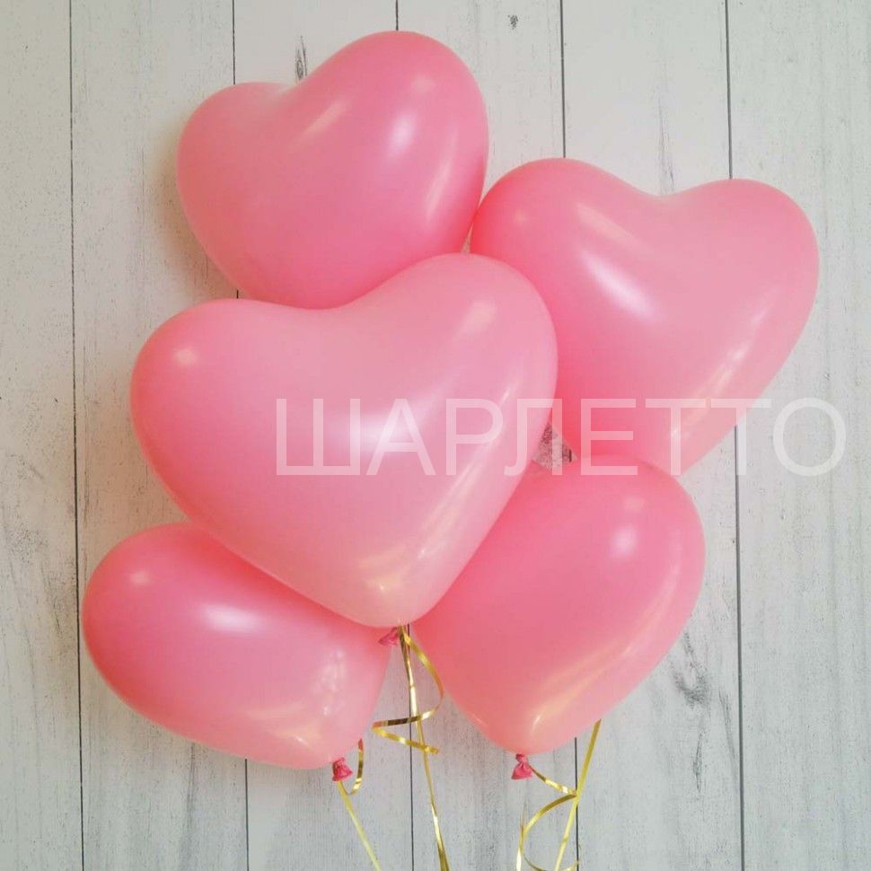 Большое Сердце РОЗОВЫЙ