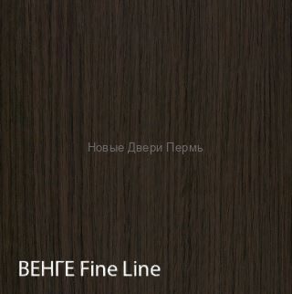 "Турин 506U" Межкомнатная дверь с матовым стеклом диагональ экошпон