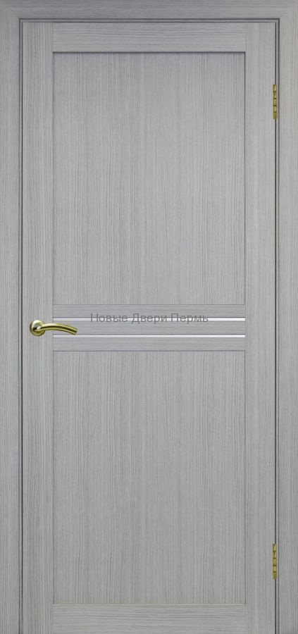 "Турин 552" Межкомнатная дверь с матовым стеклом экошпон