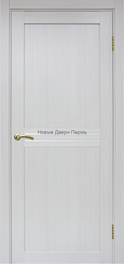 "Турин 552" Межкомнатная дверь с матовым стеклом экошпон