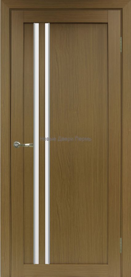 "Турин 525 АПС" Молдинг SC Межкомнатная дверь с матовым стеклом экошпон