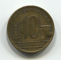 10 сентаво 1942 года Аргентина