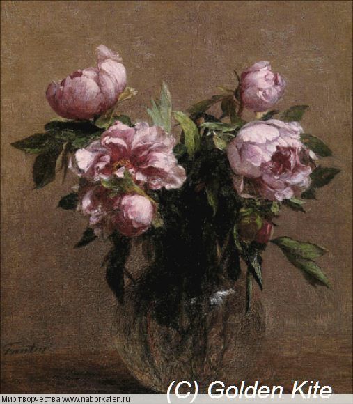 2041 Vase of Peonies 2