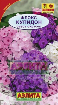 Флокс метельчатый "Купидон", смесь окрасок, 0,1 гр