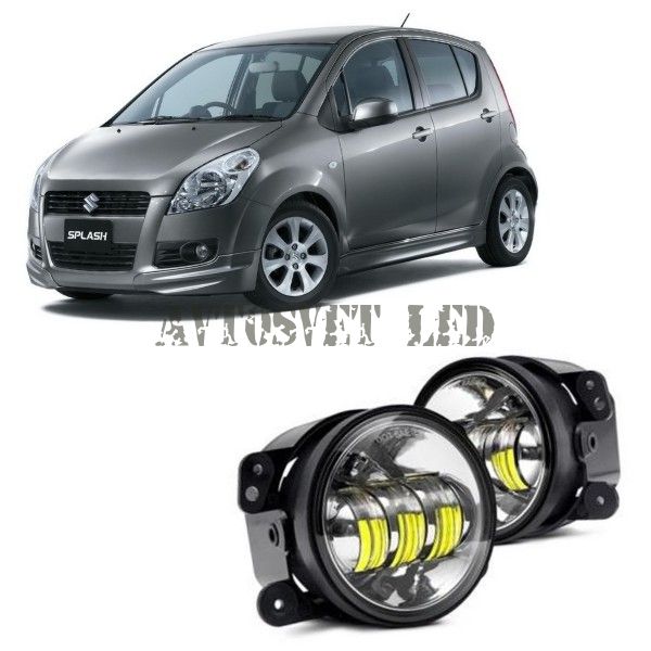 Противотуманные светодиодные фары ASF4-30Watt flood на SUZUKI Splash
