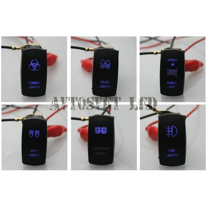 Кнопка включения задних фонарей AS-REAR LIGHTS