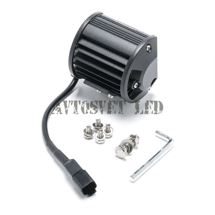 Светодиодная фара с СТГ ADS5D-18W FLOOD