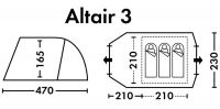 Палатка туристическая 3 местная FHM Altair 3 фото7