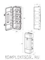 Схема пенала DAKEN REGON 82190, 9-12 кг