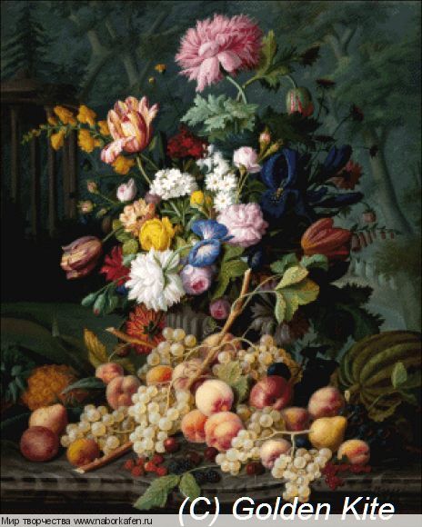 2261 Still Life of Fruit and Flowers (small)