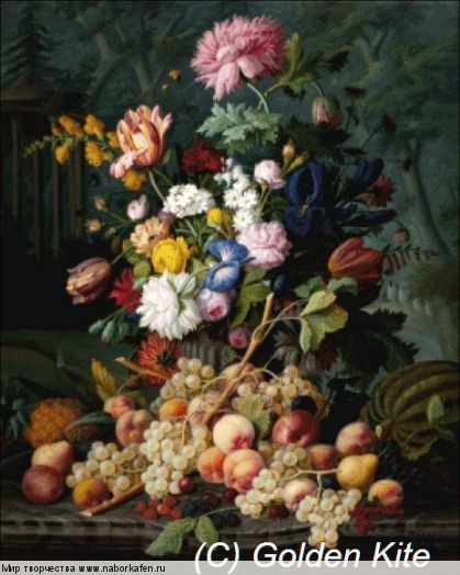 2261 Still Life of Fruit and Flowers (small)