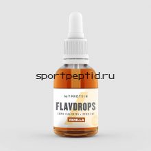 Вкусовая жидкая добавка 50 мл. (ваниль). Myprotein