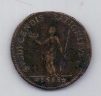 медаль 1588 года Франция