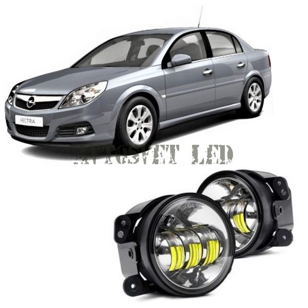 Противотуманные светодиодные фары ASF4-30 Watt flood на OPEL Vectra C GTS/седан OPC PACKAGE