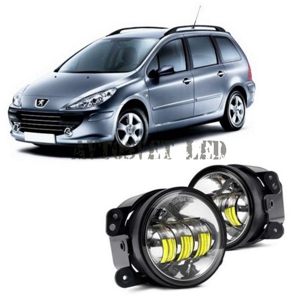 Противотуманные светодиодные фары ASF4-30 Watt flood PEUGEOT 307 Break