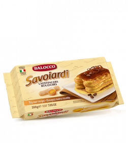 Печенье савоярди 200 г, Biscotti Savoiardi Balocco 200 gr