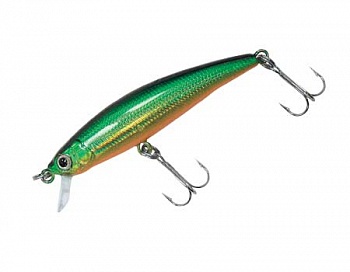 Легкий воблер M M Minnow38F Masu Master 3,8 см 1,7 г GGN