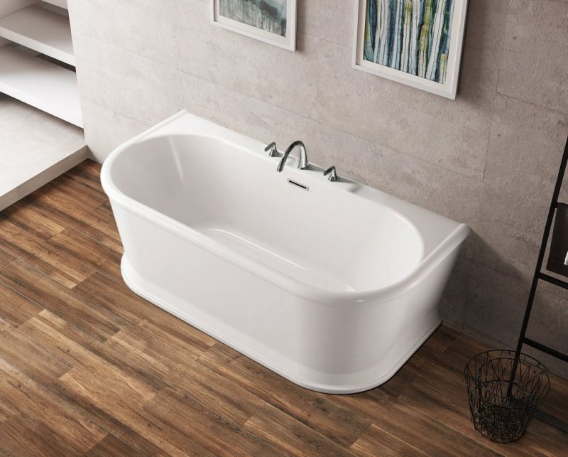 Ванна акриловая отдельностоящая BELBAGNO 150x80 BB408-1500-800