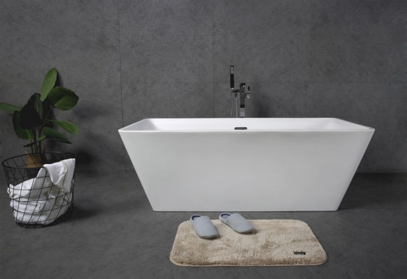 Ванна акриловая отдельностоящая BELBAGNO 170x80 BB60-1700-800