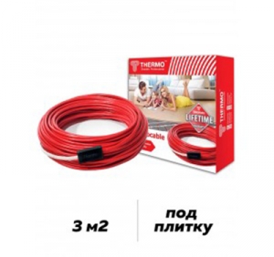 Теплый пол нагревательная секция THERMO Thermocable SVK 20Вт/м.п. 25м 500Вт