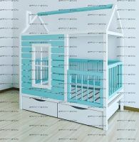 Кровать Домик Simple Baby