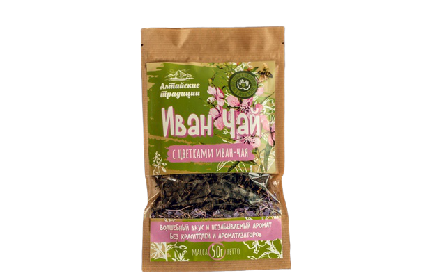 Иван-чай с цветками Иван-чая, 50г