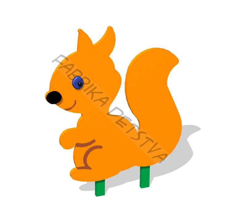 Декор уличный "Белочка"