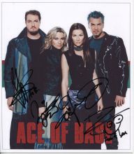 Автографы: Ace of Base. Юнас Берггрен, Ульф Экберг, Линн Берггрен, Йенни Берггрен