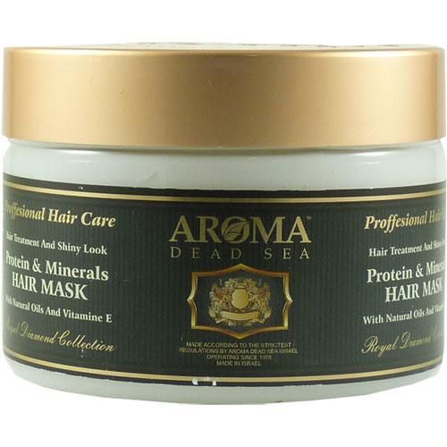 Маска для волос с протеинами и минералами Мертвого моря Aroma Dead Sea (Арома Дэд Си) 600 мл