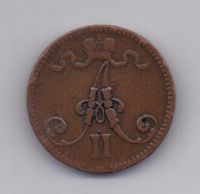 5 пенни 1865 года Редкий год Российская империя