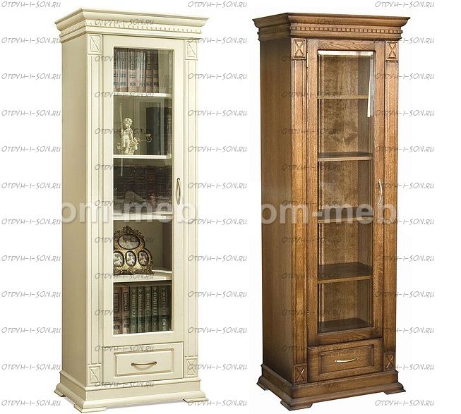 Шкаф-витрина Флоренция-5 (60х47х200)