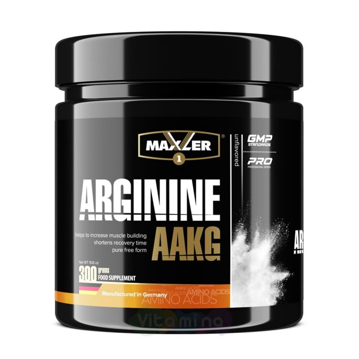 Maxler Arginine AAKG, 300 г