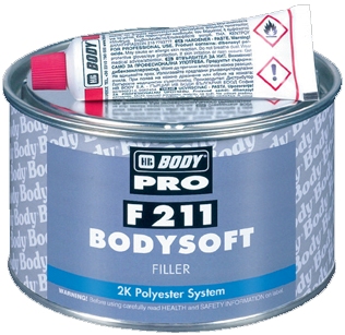 Шпатлевка BODY PRO F211 SOFT 1,8 кг.