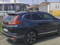 Багажник на Honda CR-V 2012-17 / 2019-..., Turtle Air 3, аэродинамические дуги (черный цвет)