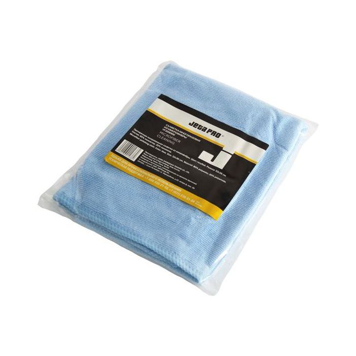 Jeta PRO Microfiber cleaning Полировальные салфетки многоразовые из микроволокна, 32см. x 36см., цвет: синий, в индивидуальной упаковке